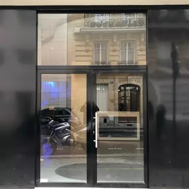 Porte entrée immeuble Paris 15